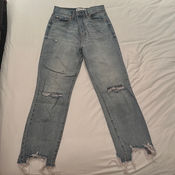 Daze Denim Distressed Jeans - Picture 2 of 4